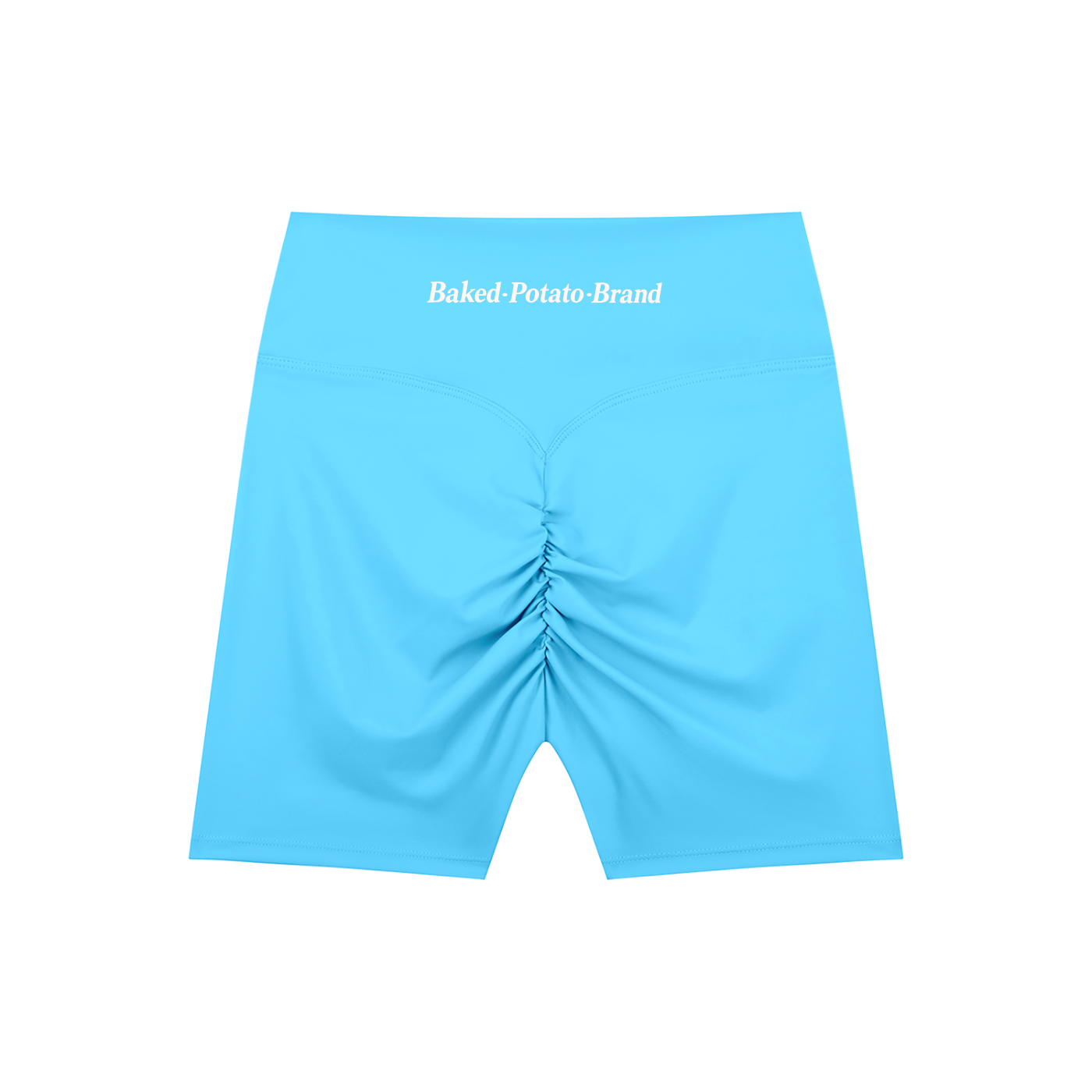High-Waisted Blend Baked Shorts