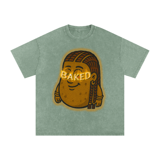 Acid Wash Oversize T-Shirt - 250 GSM