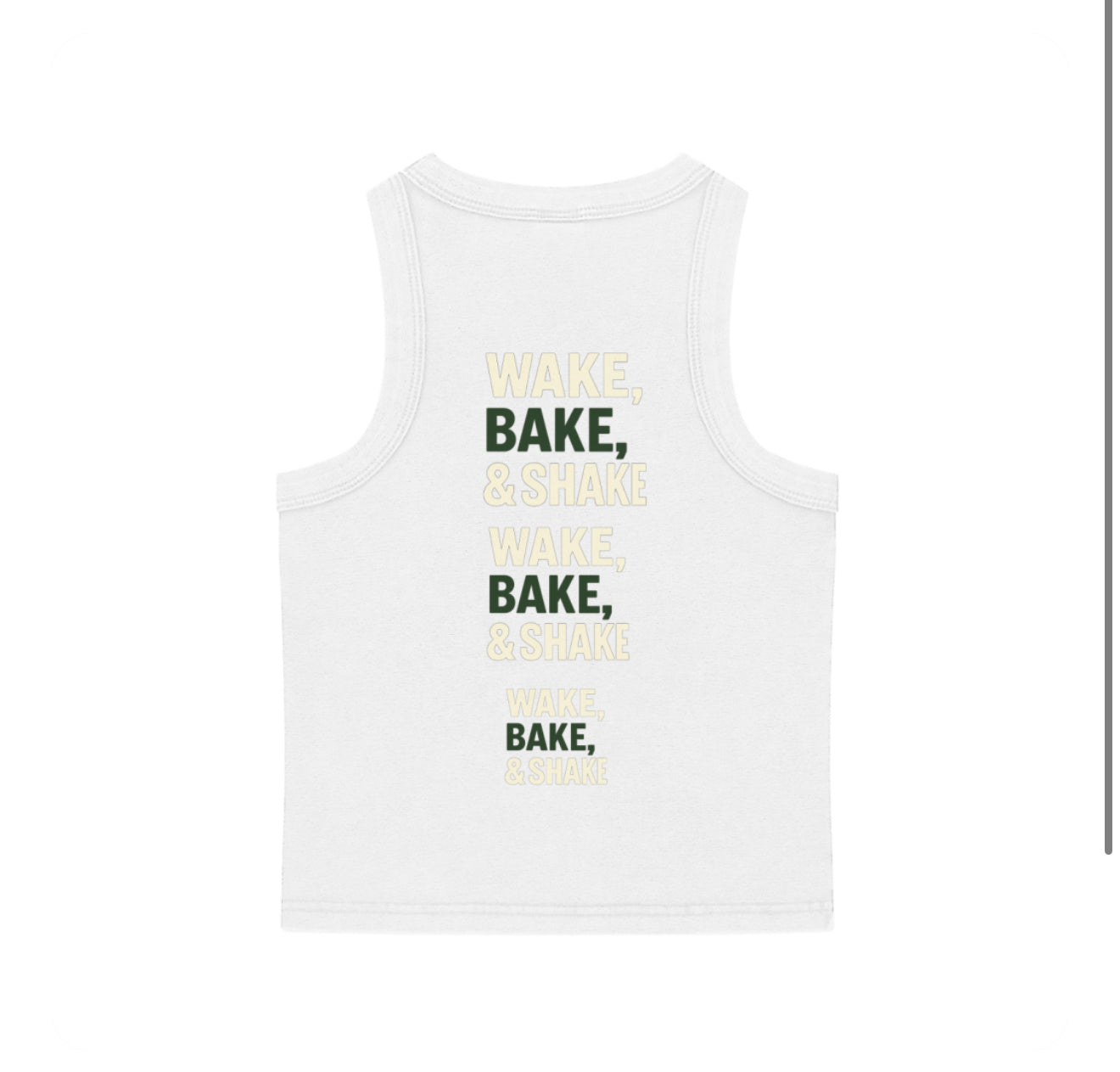 Snow Washed "Baked Tanks"