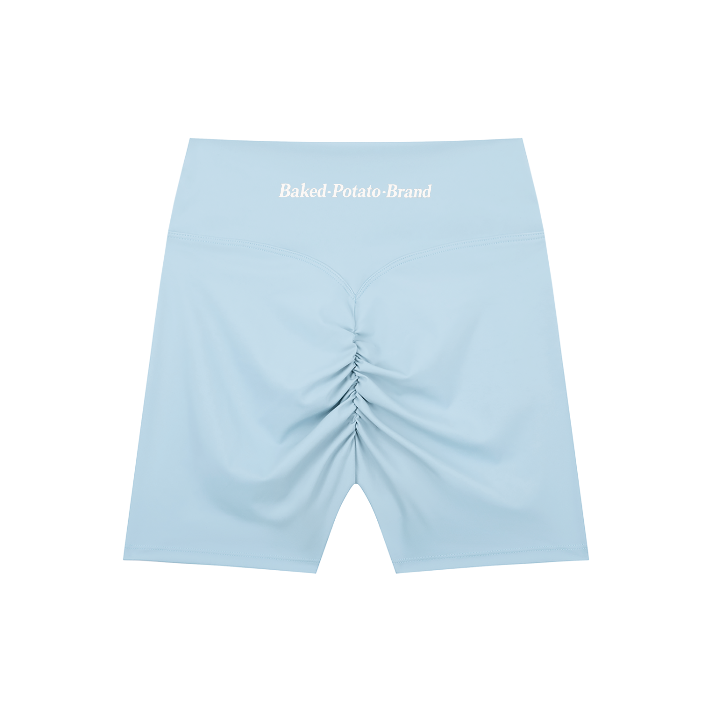 High-Waisted Blend Baked Shorts