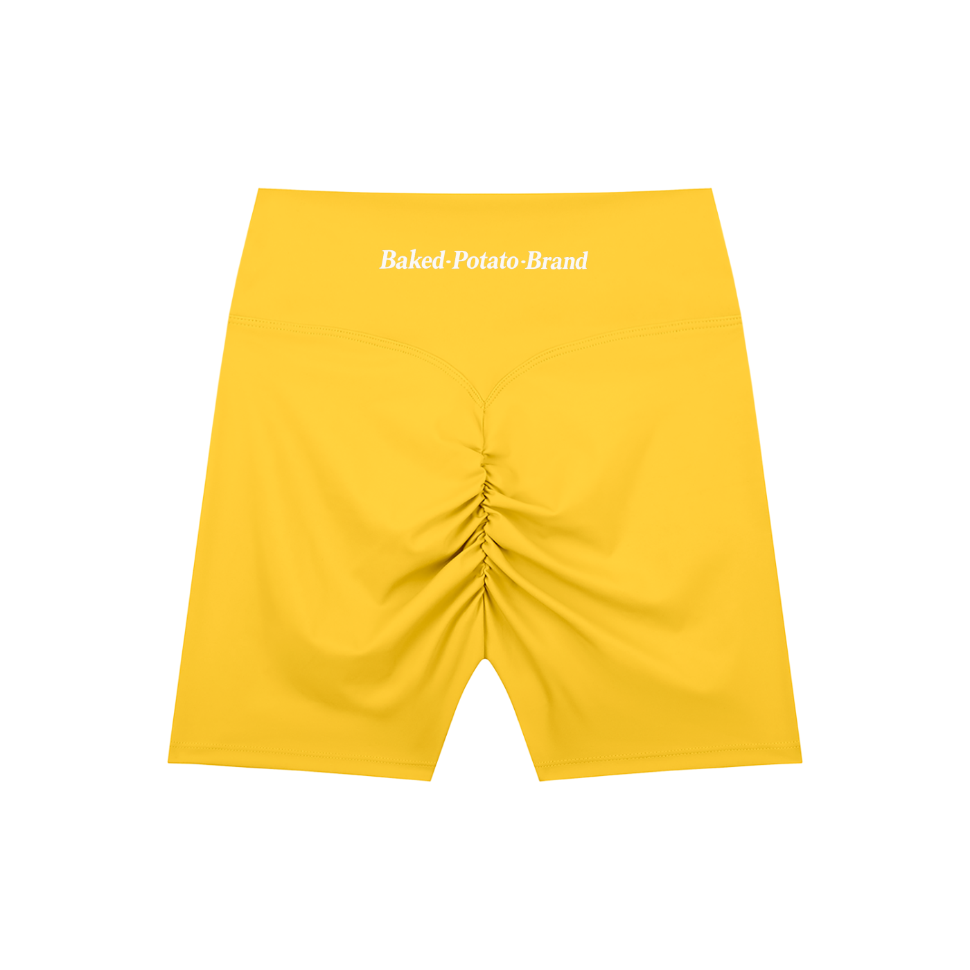 High-Waisted Blend Baked Shorts