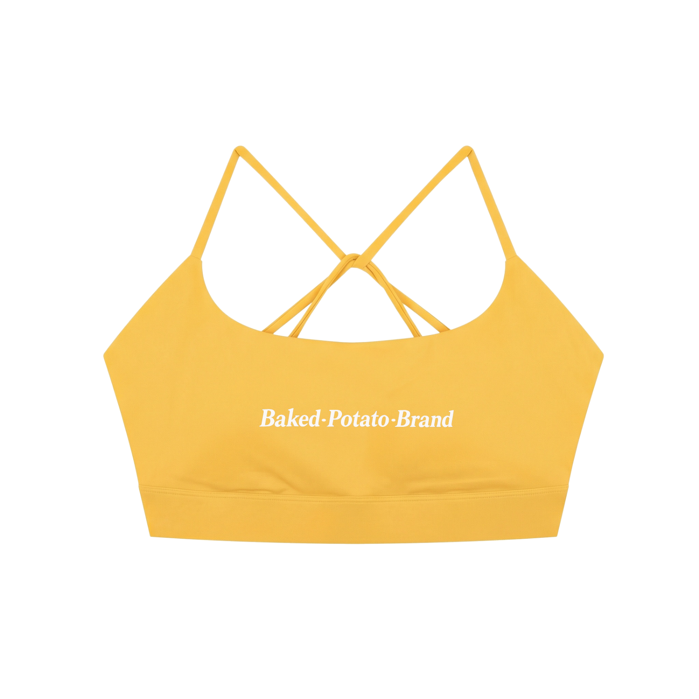 Cross Back Baked Bra