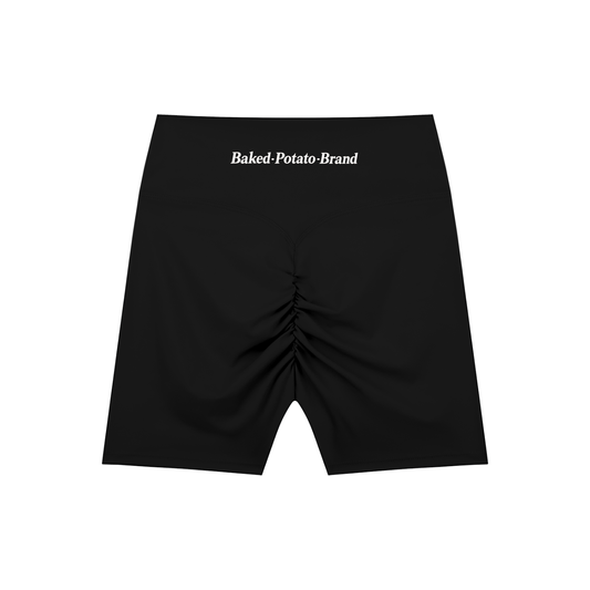 High-Waisted Blend Baked Shorts
